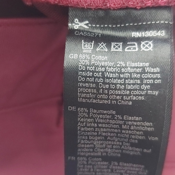 NWT Its denim coated slim leg jean -  size 8 tall - Picture 4 of 11